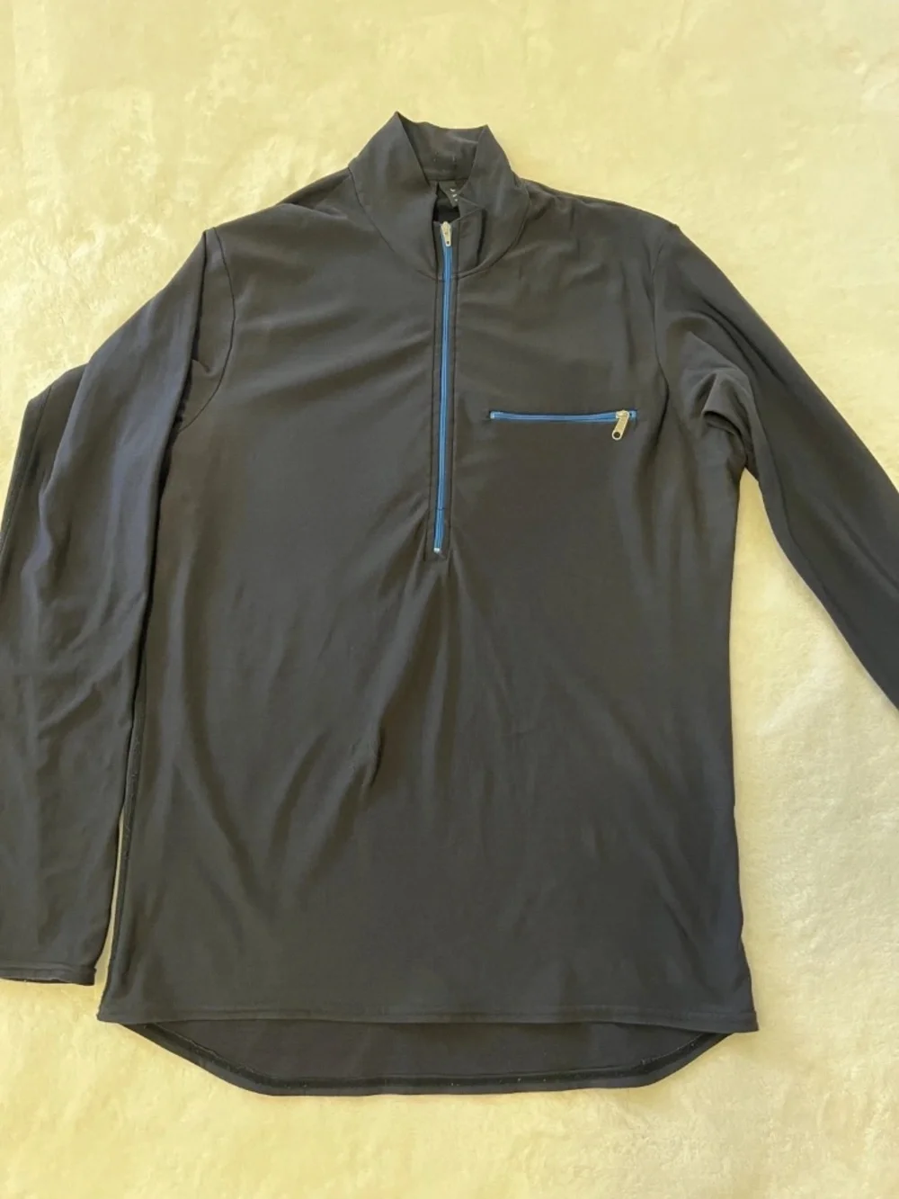 Vintage Patagonia Cold Weather Running Sweatshirt Jacket unisex Black Large